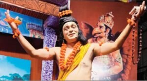 ‘भजमन नारायण, नारायण… हरि-हरि!’ की गूंज के बीच रामलीला का आगाज, नारद बने नगर पंचायत अध्यक्ष लोटनी!